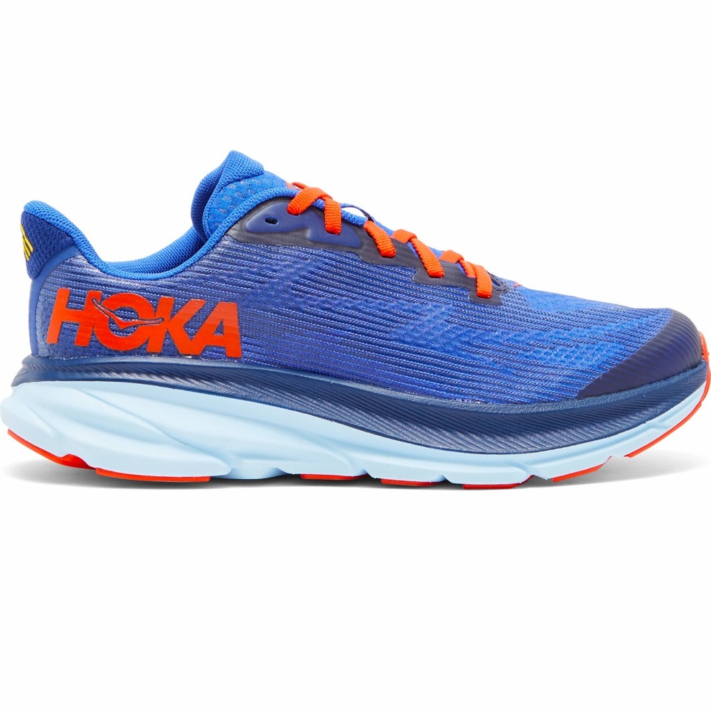 ❤️💙 HOKA CLIFTON 9 NAVY SPIDER MAN 💙❤️